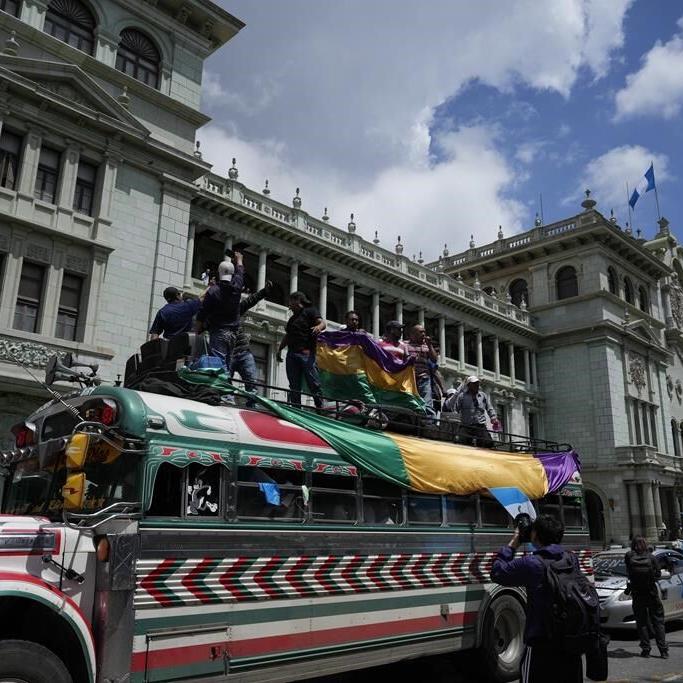 Guatemalan police begin clearing protesters' roadblocks after president threatens a crackdown